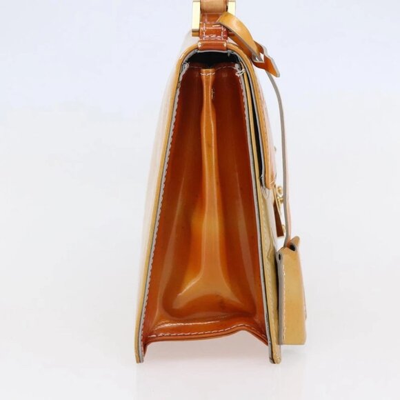 LOUIS VUITTON Monogram Vernis Spring Street Hand Bag Gris - Picture 5 of 14